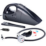Lescars 2in1-Auto-Handstaubsauger 12 V mit Kompressor, 17bar/250PSI, Manometer Lescars