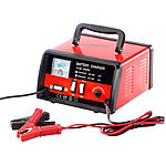 Lescars Profi-Batterieladegerät für 12 / 24 Volt, max. 15 A Lescars KFZ-Batterie-Ladegeräte