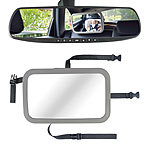 Lescars Baby-Spiegel fürs Auto Lescars Kinder- & Baby-Rückspiegel