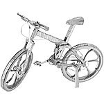 Playtastic 3D-Bausatz Fahrrad aus Metall im Maßstab 1:18, 36-teilig Playtastic 3D-Metallbausätze