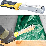AGT Hammertacker mit Stahl-Gehäuse, für Heftklammern 10,6 - 11,3 mm Breite AGT Hammertacker