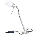 Lunartec Klemmleuchte mit Schwanenhals, G9 für max. 50 W Lunartec LED Klemmleuchten