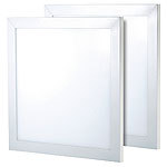 Lunartec LED Panel 30 x 30 cm, 30W, 3000K (warmweiß), 2er-Set Lunartec LED-Panele