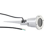 Luminea Indoor-Pflanzenstrahler, einflammig, GU10, grau 1,5M Kabel Luminea Bodenstrahler