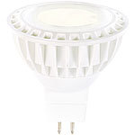 Luminea High-Power LED-Spot, GU5.3, warmweiß, 5 W, 320 lm Luminea LED-Spots GU5.3 (warmweiß)