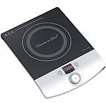 Rosenstein & Söhne Induktions-Kochplatte 12 bis 26 cm mit Drehregler, 2.000 W, bis 240 °C Rosenstein & Söhne Induktions Einzelkochplatten