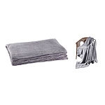 Wilson Gabor Weiche Mikrofaser-Kuscheldecke, 200 x 150 cm, 190 g/m², grau Wilson Gabor Wohndecken