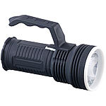 Lunartec Spritzwassergeschützte COB-LED-Taschenlampe TL-107.5, 1 Watt, IP44 Lunartec LED-Handlampen