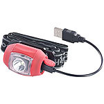 KryoLights LED-Stirnlampe SL-380 mit Akku, 3 Leuchtmodi, 0,5 W, IP44 KryoLights Stirnlampen