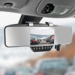 NavGear Full-HD-Rückspiegel-Dashcam, BT, G-Sensor, 4.3"-TFT (refur.) NavGear Rückspiegel-Dashcams