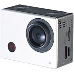 Somikon Full-HD-Action-Cam DV-850.WiFi mit Farb-Display, Fernbedienung Somikon Action-Cams Full HD