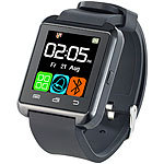Callstel Freisprech-Smartwatch SW-100.tch mit Bluetooth 3.0 + EDR Callstel Freisprech-Smartwatches mit Bluetooth
