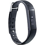 newgen medicals Ultradünnes Fitness-Armband FBT-40.XS mit Bluetooth 4.0, IP44, OLED newgen medicals