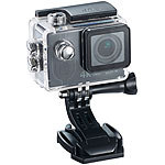 Somikon 4K-Action-Cam mit UHD-Video bei 24 fps, 16-MP-Sony-Sensor, IP68, WLAN Somikon UHD-Action-Cams