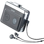 auvisio 2in1-Kassetten-Player zum Digitalisieren & Abspielen auvisio USB-Kassettenrecorder