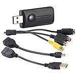 Q-Sonic Video-Grabber VG-400 zum Video-Digitalisieren für Android & PC Q-Sonic Android USB Video-Grabber