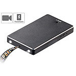 revolt 2in1-Powerbank mit integrierter HD-Kamera PB-50.c, 5.000 mAh, LED, 2 A revolt Powerbanks mit integrierter HD-Kamera