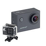 Somikon Einsteiger-4K-Action-Cam, WLAN Full HD (60 fps) mit Unterwassergehäuse Somikon UHD-Action-Cams