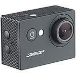 Somikon HD-Action-Cam DV-1212 mit 720p-Auflösung, Unterwasser-Gehäuse, IP68 Somikon Action-Cams HD
