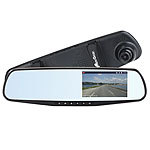 NavGear HD-Rückspiegel-Dashcam mit G-Sensor & 10,9-cm-Display (4,3"), microSD NavGear HD-Rückspiegel-Dashcams mit G-Sensoren