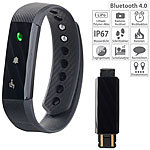 newgen medicals Fitness-Armband mit Schlaferkennung, Bluetooth 4.0 (Versandrückläufer) newgen medicals Fitness-Armbänder mit Bluetooth