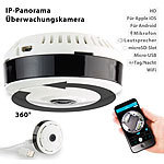 7links IP-Panorama-Überwachungskamera für 360°-Rundumsicht, Nachtsicht (ref.) 7links WLAN-IP-Überwachungskameras mit 360°-Rundumsicht