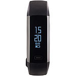 newgen medicals Fitness-Armband, Blutdruck- & Herzfrequenz-Anzeige, Bluetooth, IP67 newgen medicals Fitness-Armband mit Blutdruck- und Herzfrequenz-Anzeigen, Bluetooth