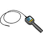 Somikon Endoskop-Kamera mit Farb-LCD-Display, LED-Licht, Batteriebetrieb, IP67 Somikon Endoskopkameras mit Monitor