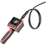 Somikon Endoskop-Kamera m. Farb-LCD-Display & LED-Licht, Batteriebetrieb, IP67 Somikon Endoskopkameras mit Monitor