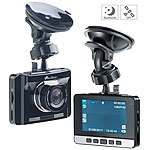 NavGear Full-HD-Dashcam mit autom. Nachtsicht-Modus, G-Sensor & GPS-Empfänger NavGear Dashcam mit G-Sensoren und GPS (Full HD) und Nachtsichtmodi