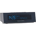 VR-Radio Digitales DAB+/FM-Stereo-Radio mit Wecker, (Versandrückläufer) VR-Radio Digitale DAB+/FM-Radios mit Weckern und USB-Ladeports
