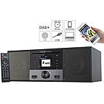 VR-Radio Stereo-Internetradio m. CD-Player, DAB+/FM, Farbdisplay, Wecker, 32 W VR-Radio Stereo-Internetradios mit CD-Playern