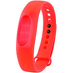 auvisio Wechsel-Armband, rot, zu Fitness-Tracker FT-100.3D auvisio Fitness-Tracker mit 3D-Sensoren