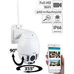 7links Speed-Dome Outdoor-WLAN-IP-Überwachungskamera (Versandrückläufer) 7links Outdoor-WLAN-IP-HD-Kameras mit PTZ