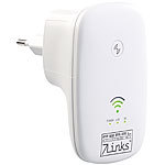 7links Dualband-WLAN-Repeater WLR-750.ac mit 750 Mbit/s und WPS-Taste 7links Dualband-WLAN-Repeater