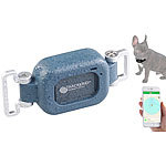 TrackerID GPS- & GSM-Live-Tracker für Hunde und Haustiere, mit Halterung, IP67 TrackerID GPS-GSM-Tracker mit Apps & SOS-Funktionen