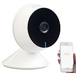 7links Full-HD-IP-Überwachungskamera, WLAN, IR-Nachtsicht, Alexa Show-kompat. 7links WLAN-IP-Nachtsicht-Überwachungskameras für Echo Show