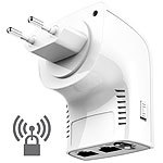 7links Dualband-WLAN-Repeater, Access-Point und Router, 750 Mbit/s, WPS-Taste 7links Dualband-WLAN-Repeater