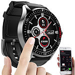 St. Leonhard Smartwatch mit Always-On-Display, Bluetooth, App, Herzfrequenz, IP68 St. Leonhard Smartwatches mit Herzfrequenz-Anzeige, Always-On-Display, Bluetooth