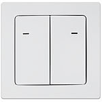 CASAcontrol Funk-Lichtschalter doppelt CASAcontrol Funk Wandschalter