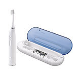 newgen medicals Elektrische Schallzahnbürste SW-28.k mit USB-Reiselade-Etui newgen medicals Reise-Schallzahnbürsten mit UV-Reiniger