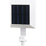 Lunartec 3er-Set Solar-LED-Dachrinnenleuchte, 20 lm, 0,2 W, Licht-Sensor, weiß Lunartec 
