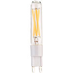 Luminea LED-Filament-Stiftsockellampe G9, 3,6 W, 360 lm, tageslichtweiß, A++ Luminea LED-Filament-Stifte G9 (tageslichtweiß)