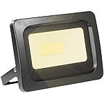 Luminea Wetterfester LED-Fluter, 50 Watt, 4.000 Lumen, IP65, 3.000 K, warmweiß Luminea Wasserfeste LED-Fluter (warmweiß)