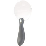 PEARL LED-Leselupe, 2 Stufen, ergonomischer Griff, Akku, USB-Ladeanschluss PEARL LED-Hand-Leselupen