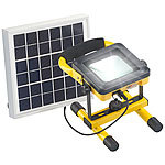 AGT Solar-LED-Baustrahler mit Akku, 4,5-Watt-Solarpanel, 10 Watt, 450 lm AGT Solar-LED-Baustrahler