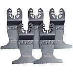 AGT Professional Bimetall-Tauchsägeblatt, 65 mm, HSS, Schnellspannung, 5er-Set AGT Professional Tauch-Sägeblätter für Multitools
