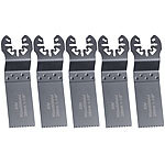 AGT Professional Bimetall-Tauchsägeblatt, 28 mm, HSS, Schnellspannung, 5er-Set AGT Professional Tauch-Sägeblätter für Multitools