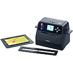Somikon 3in1-Stand-Alone-Foto-, Dia- & Negativscanner mit 14-MP-Sensor, Akku Somikon Foto-, Negativ- & Dia-Scanner