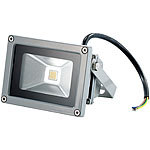 PEARL Wetterfester LED-Fluter Metallgrau, 10W, IP65, tageslichtweiß PEARL Wetterfester LED-Fluter (tageslichtweiß)